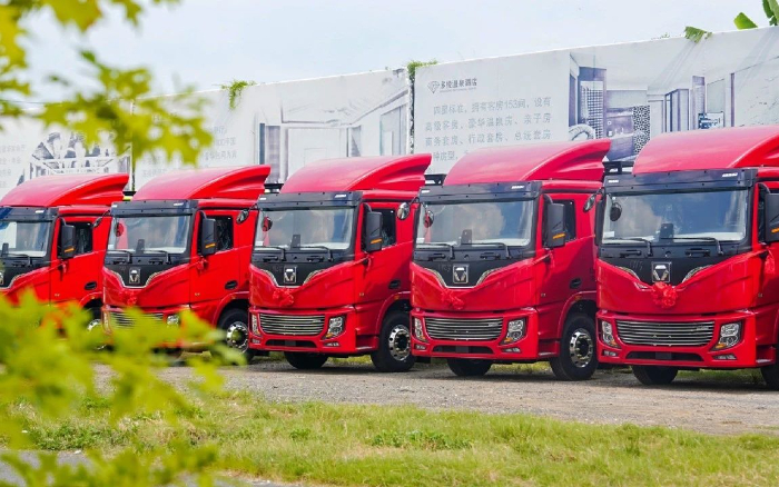 燃动福建！百台888电子新能源电动牵引车交付