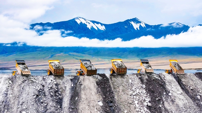 海拔5700米！888电子XG110宽体自卸车大显身手